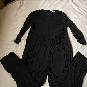The nines by hatch maternity jumpsuit size XL black